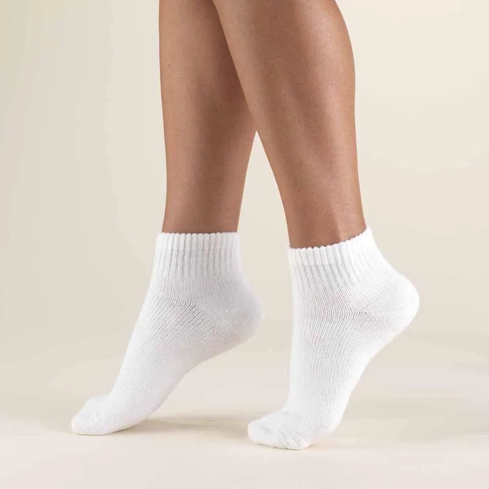 50 Pairs Women's Ankle No Show Socks - Polyester and Spandex - Bulk Wholesale