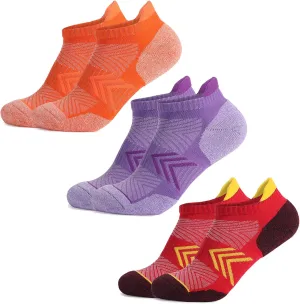 Ankle Socks Women Athletic No Show Socks Cushioned 3-6 Pairs
