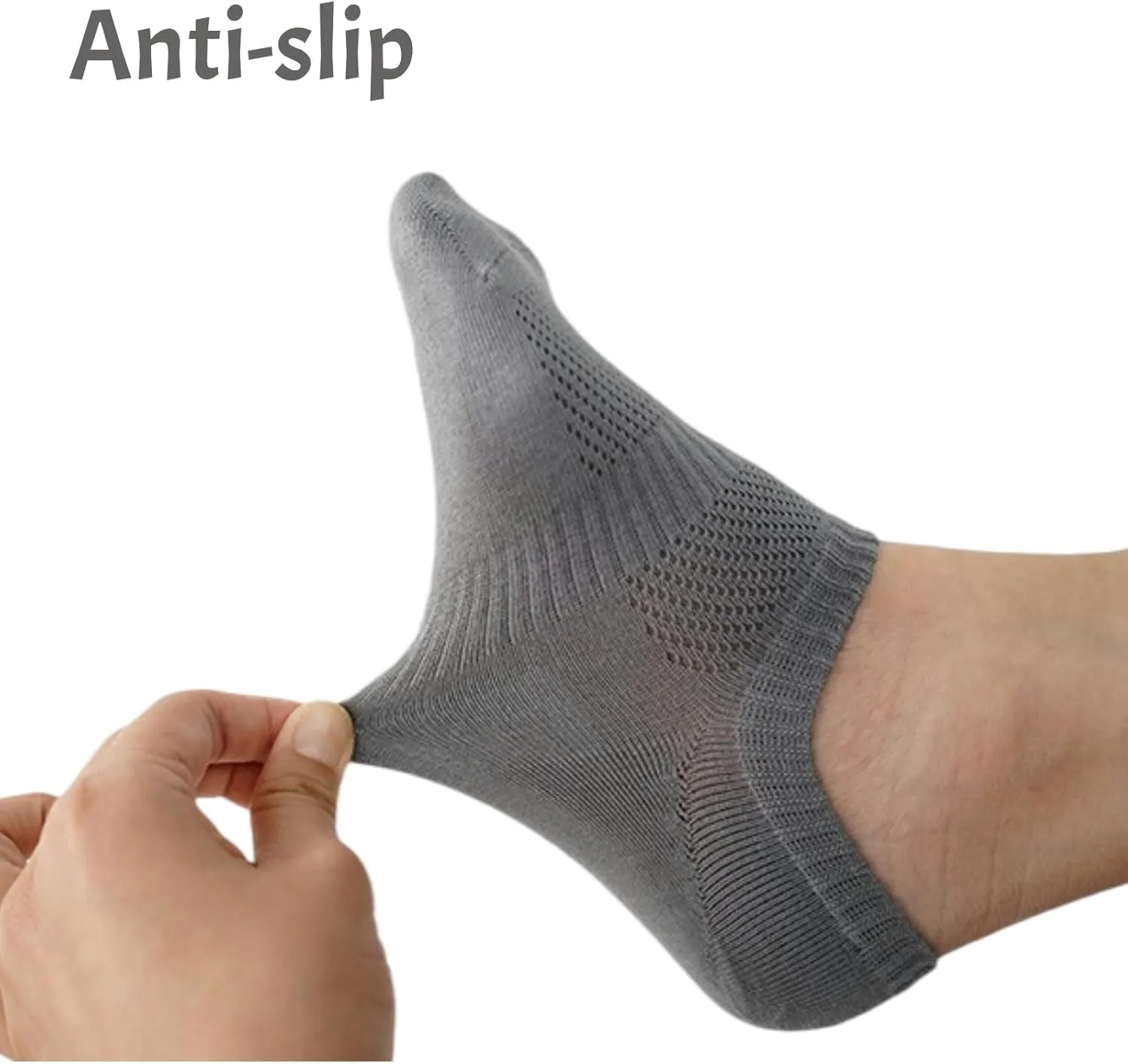 Breathable Mesh No Show Socks Cotton Athletics Casual Low Cut Boat Socks for Men and Women 6-12 Pairs