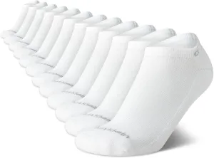 Calvin Klein Women's No Show Socks - 12 Pack Athletic Low Cut Ankle Socks - Breathable (4-10)