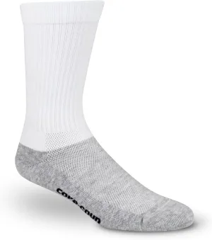 Core-Spun 10-15mmHg Medical Compression Socks - Light Graduated Crew Flight Compression Socks