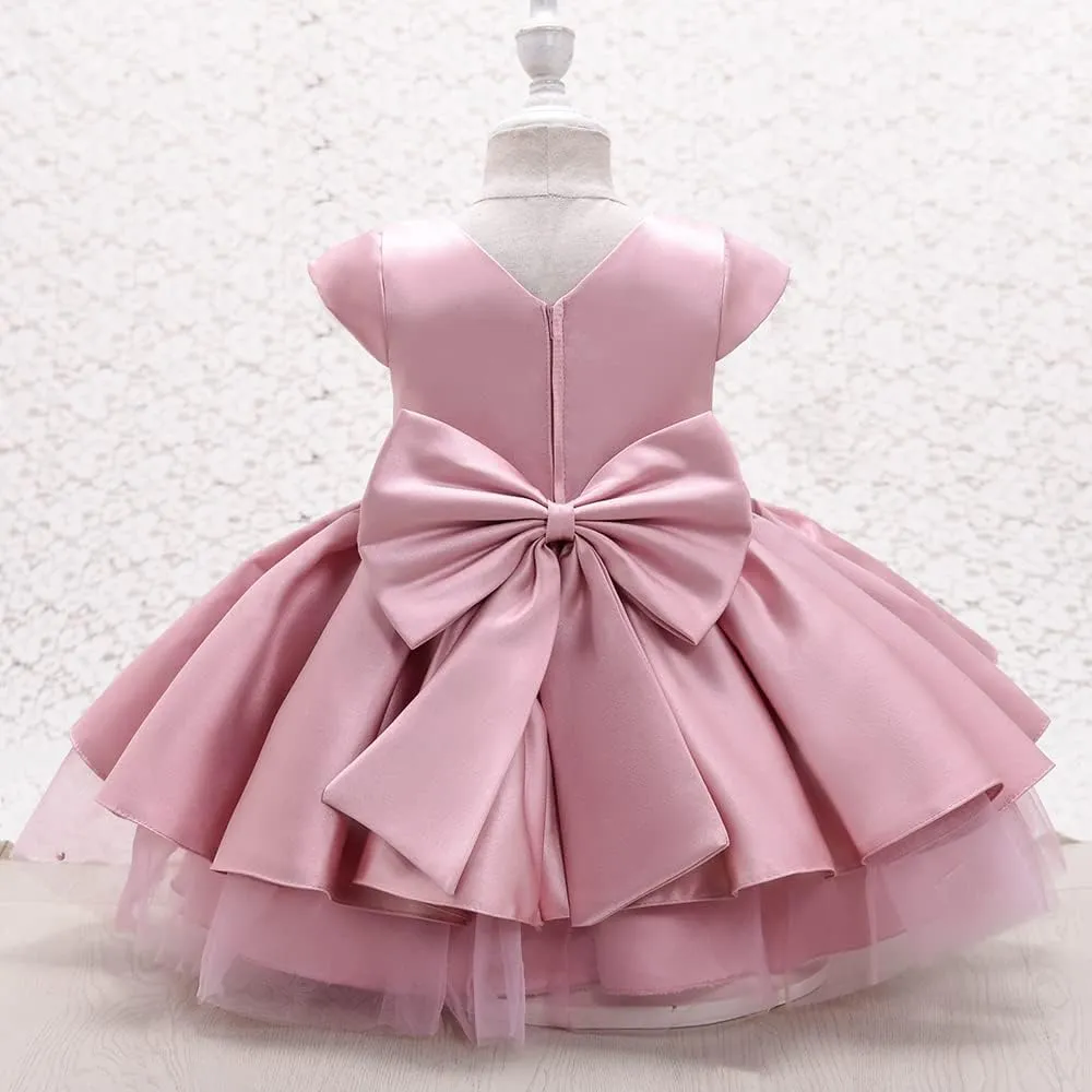 Cosplay Life Floral Dress for Girls and Young Adults Fashion Flower Waistline Kids Party Festival Dress Ages 2-6 Years Old