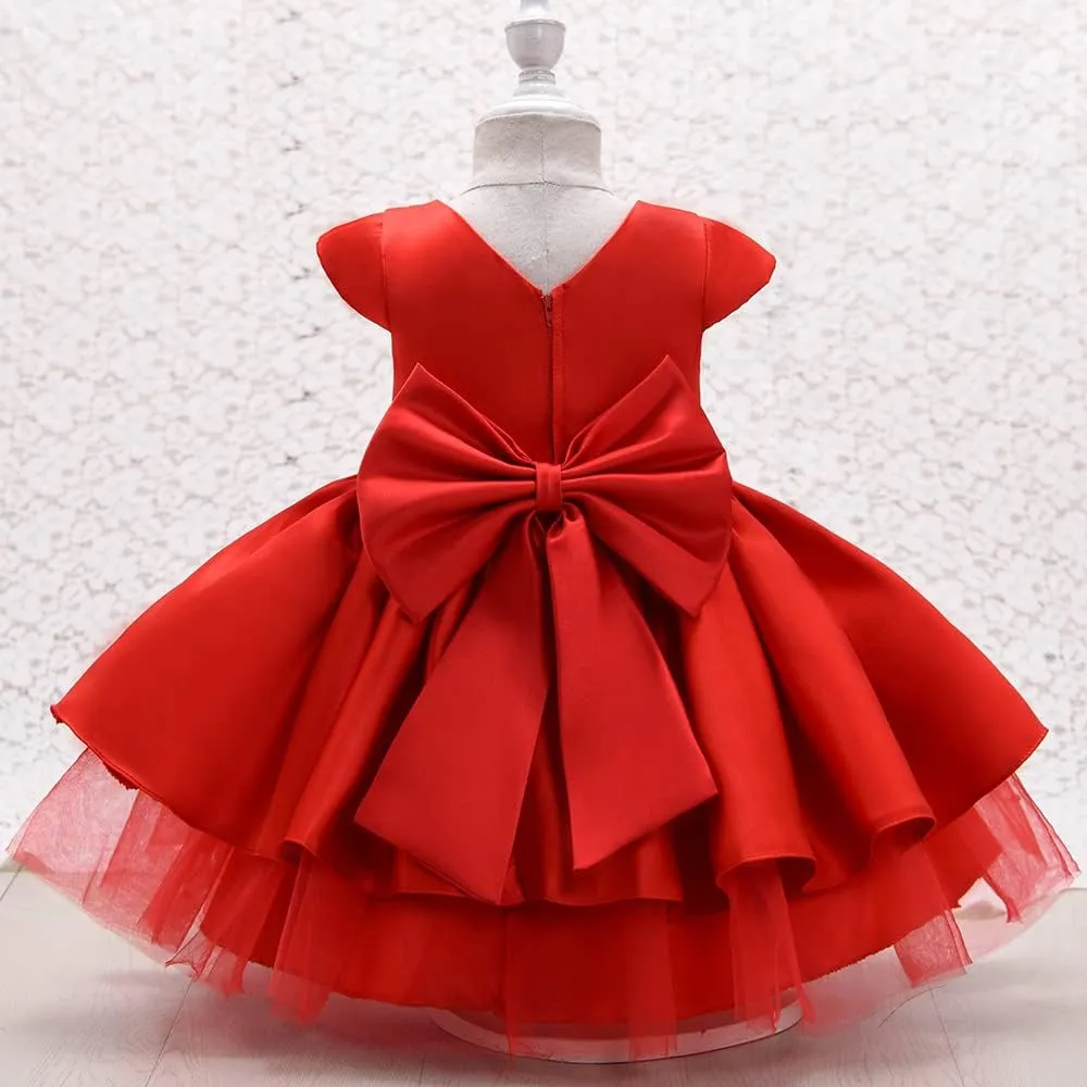 Cosplay Life Floral Dress for Girls and Young Adults Fashion Flower Waistline Kids Party Festival Dress Ages 2-6 Years Old