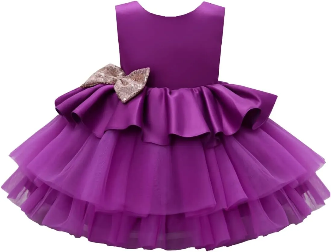 Cosplay Life Floral Dress for Girls and Young Adults Fashion Flower Waistline Kids Party Festival Dress Ages 2-6 Years Old