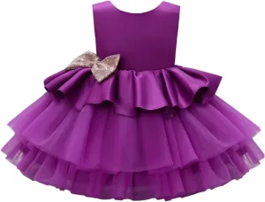 Cosplay Life Floral Dress for Girls and Young Adults Fashion Flower Waistline Kids Party Festival Dress Ages 2-6 Years Old