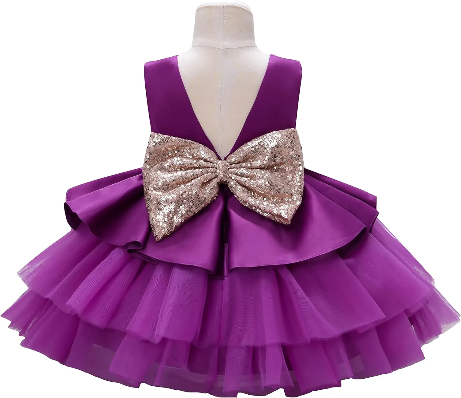 Cosplay Life Floral Dress for Girls and Young Adults Fashion Flower Waistline Kids Party Festival Dress Ages 2-6 Years Old