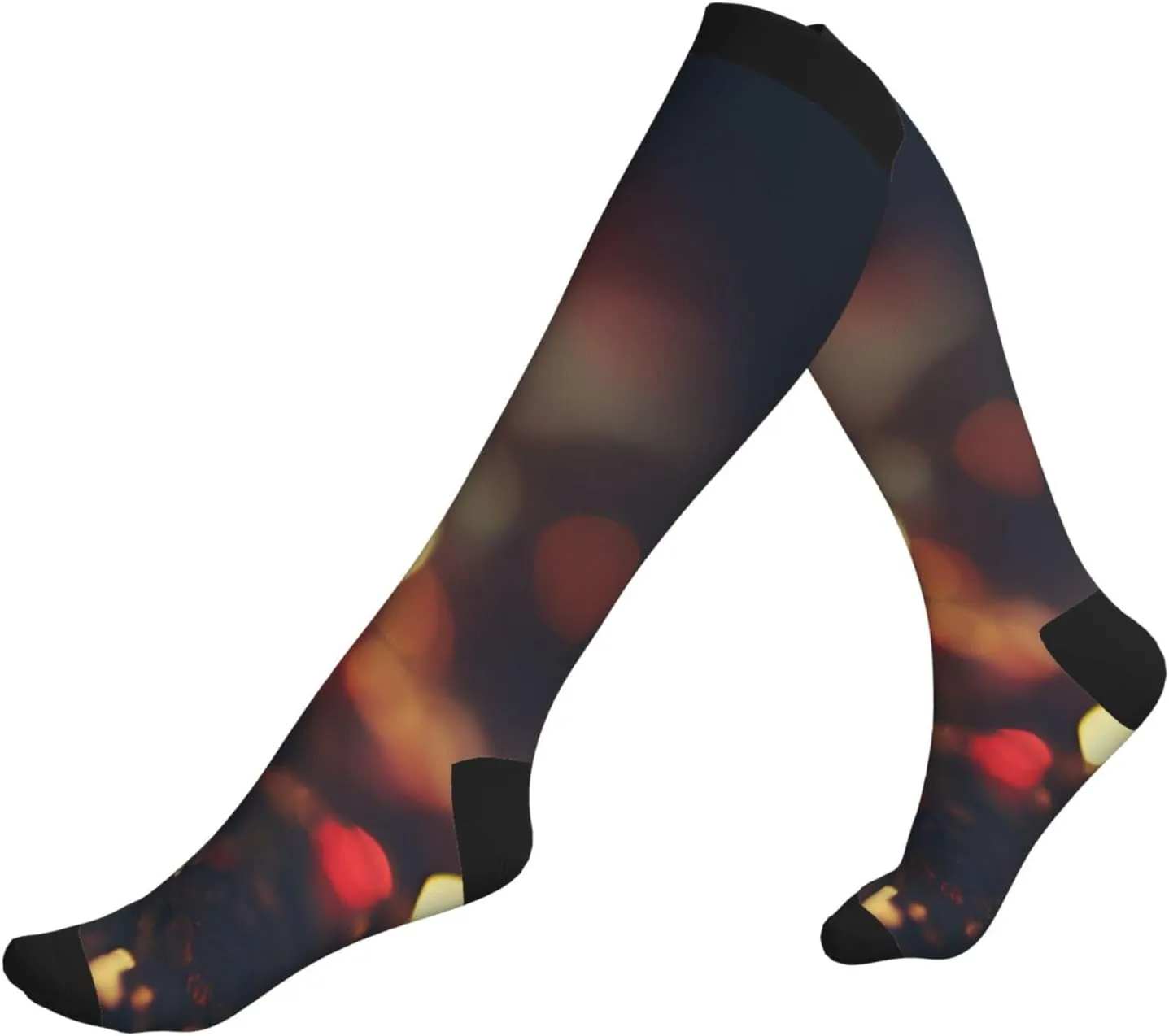 Dream colorful Print Circulation Compression Socks For Plantar Fasciitis Edema And Post Surgery