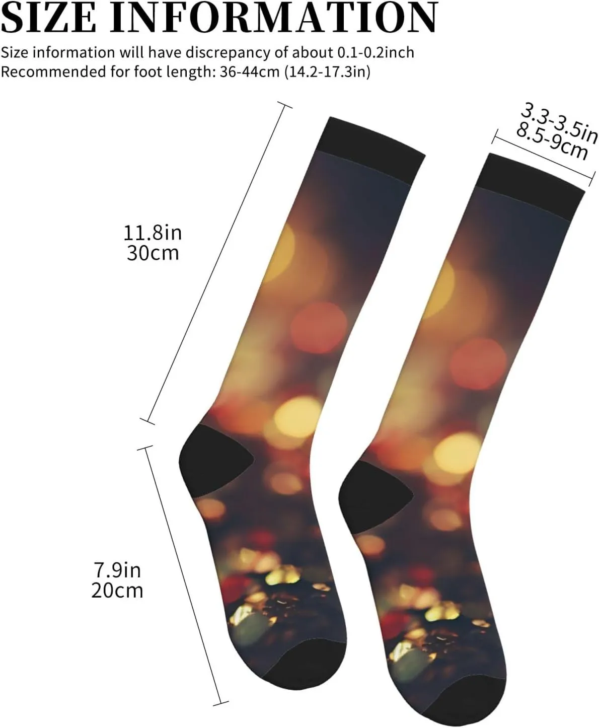 Dream colorful Print Circulation Compression Socks For Plantar Fasciitis Edema And Post Surgery
