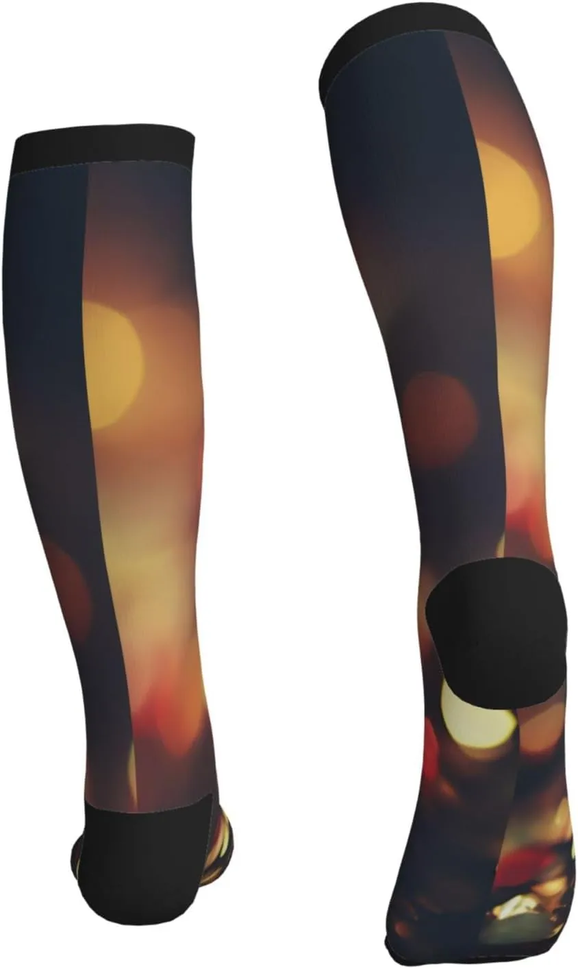 Dream colorful Print Circulation Compression Socks For Plantar Fasciitis Edema And Post Surgery