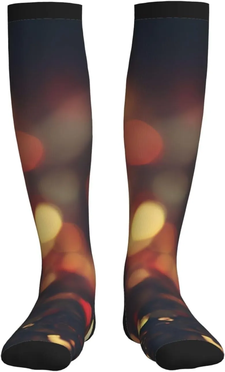 Dream colorful Print Circulation Compression Socks For Plantar Fasciitis Edema And Post Surgery