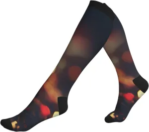 Dream colorful Print Circulation Compression Socks For Plantar Fasciitis Edema And Post Surgery