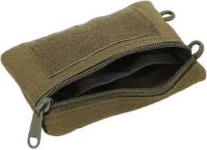 Fashion Waist Pack, Portable Travel Zipper Waist Bag Waterproof Outdoor EDC Molle Pouch Wallet for Camping Hiking Running Cycling