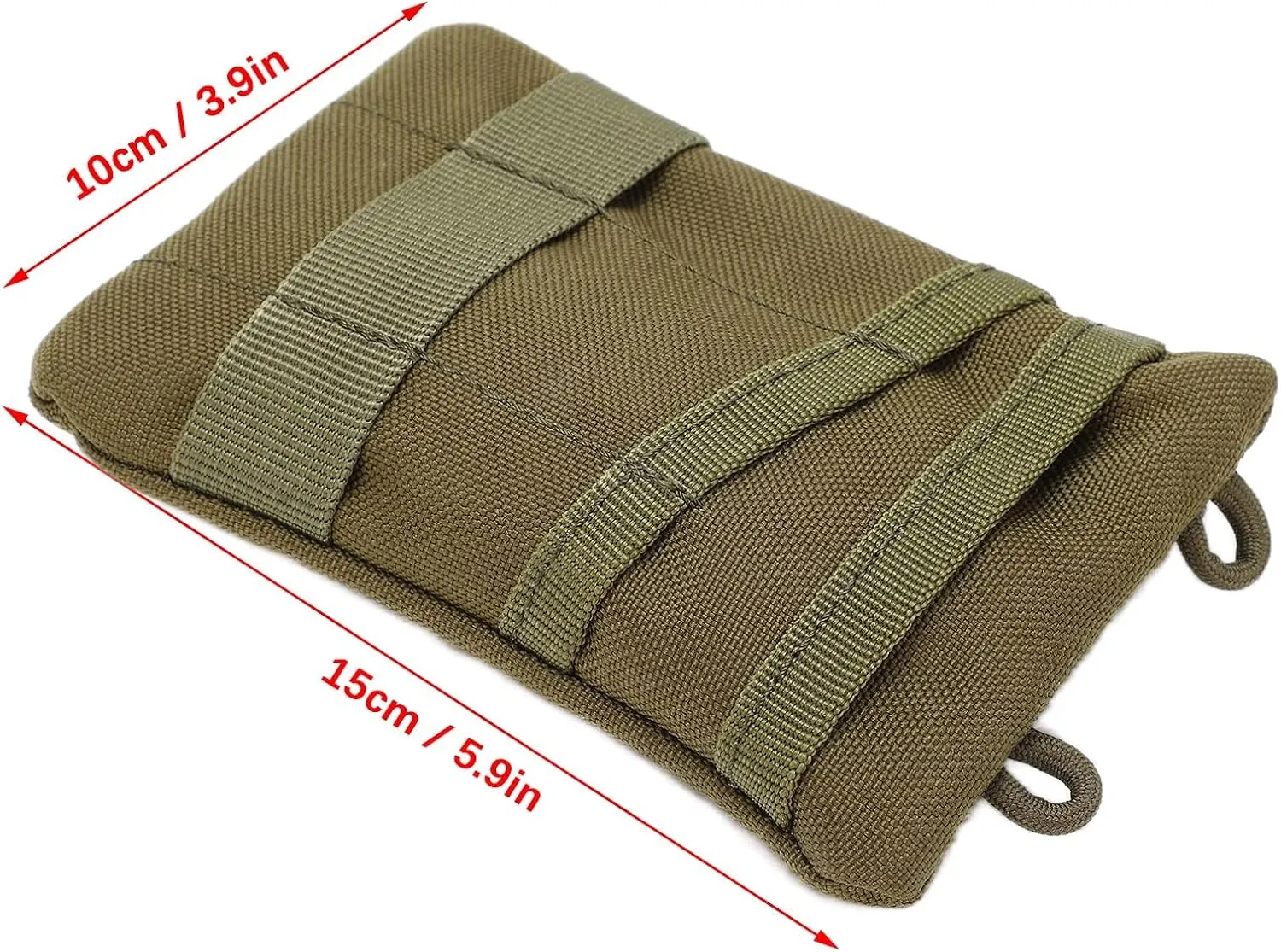 Fashion Waist Pack, Portable Travel Zipper Waist Bag Waterproof Outdoor EDC Molle Pouch Wallet for Camping Hiking Running Cycling