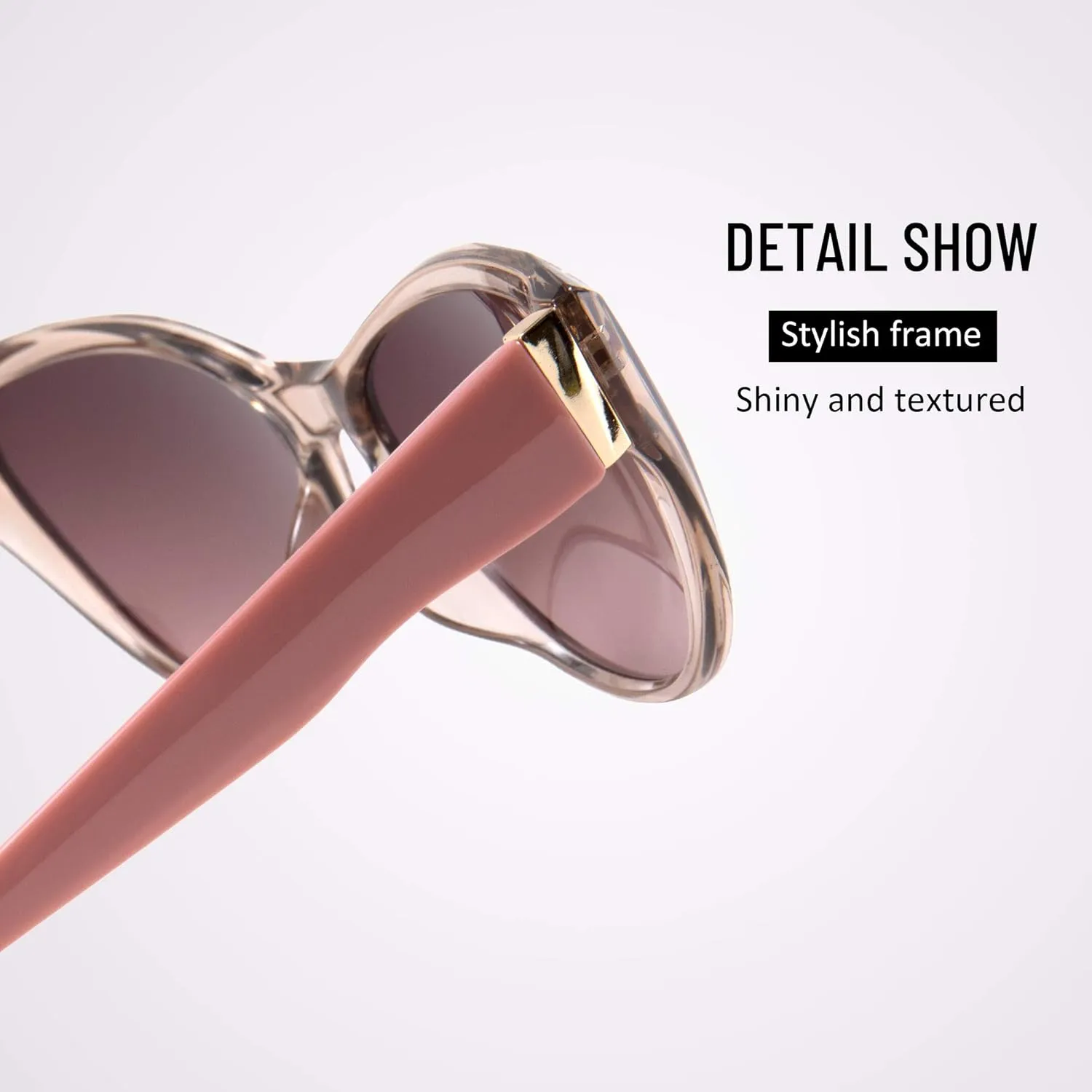 FEISEDY Retro Vintage Cat Eye Sunglasses for Women Designer Shades UV400 Lenses B4014