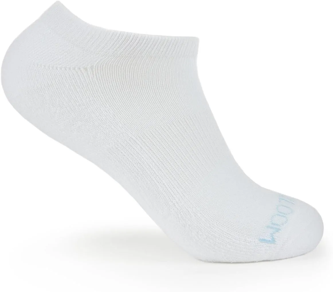 Fruit of the Loom No Show Socks Womens 8 Pack - Arch Support, Soft Cushioned, Breathable Low Cut Ankle Socks for Women