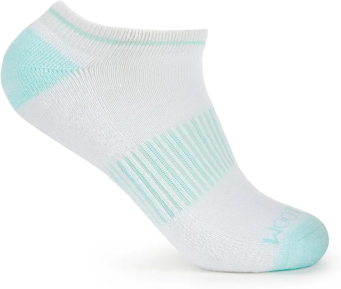 Fruit of the Loom No Show Socks Womens 8 Pack - Arch Support, Soft Cushioned, Breathable Low Cut Ankle Socks for Women