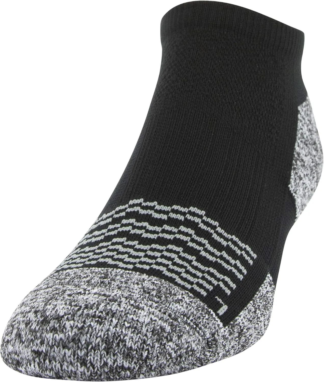 Gildan Men's Active Strategic Cushion No Show Socks, Multipairs