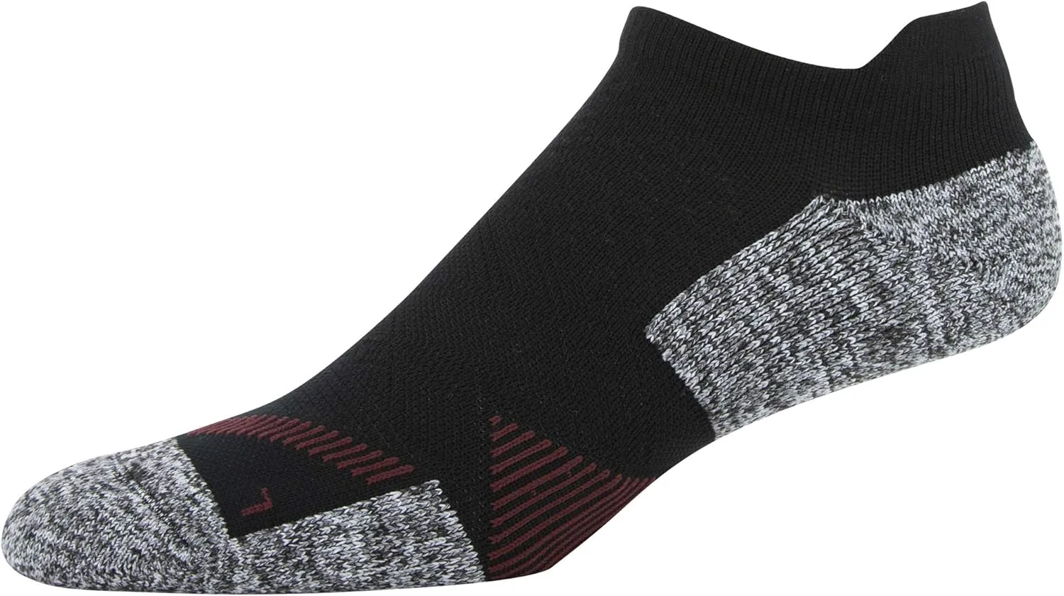 Gildan Men's Strategic Cushion No Show Socks with Tab Back
