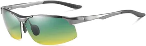 GUZTAG Polarized Glasses for Men & Women – Night Vision Driving/Sun Glasses with Aluminum Frame Sports Sunglasses