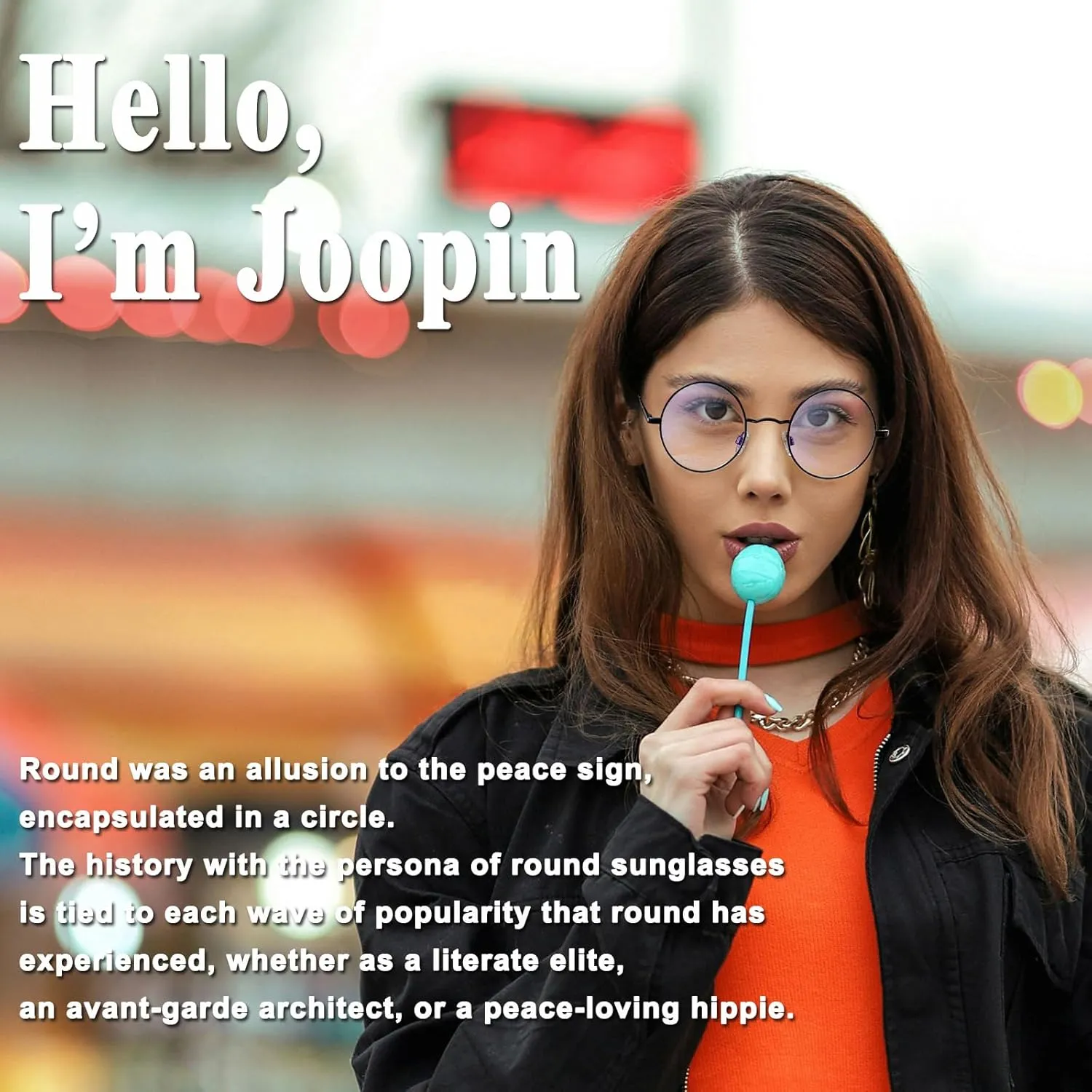 Joopin Retro Small Round Sunglasses Hippie Circle Sun Glasses Polarized UV400 Protection Metal Shades for Men Women