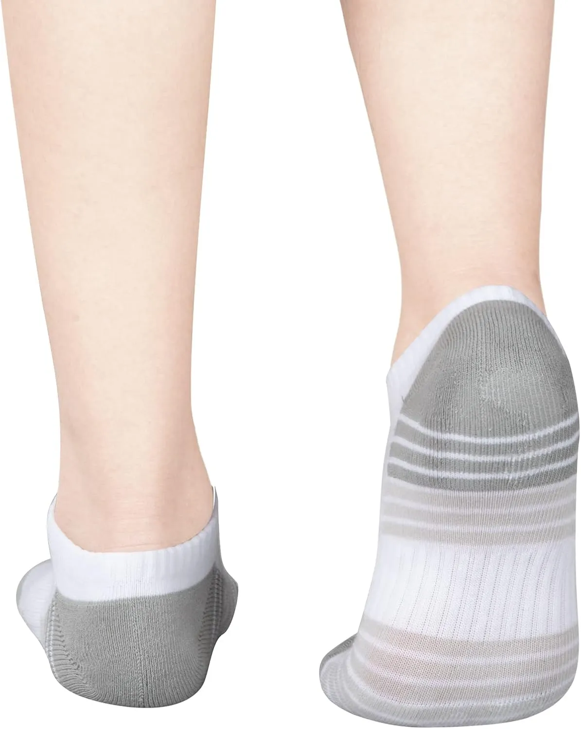 Ladies No Show Socks For Women, Breathable Low Cut Ankle Casual Everyday Running Athletic Invisible Socks, 6 Pairs