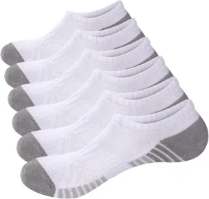 Ladies No Show Socks For Women, Breathable Low Cut Ankle Casual Everyday Running Athletic Invisible Socks, 6 Pairs