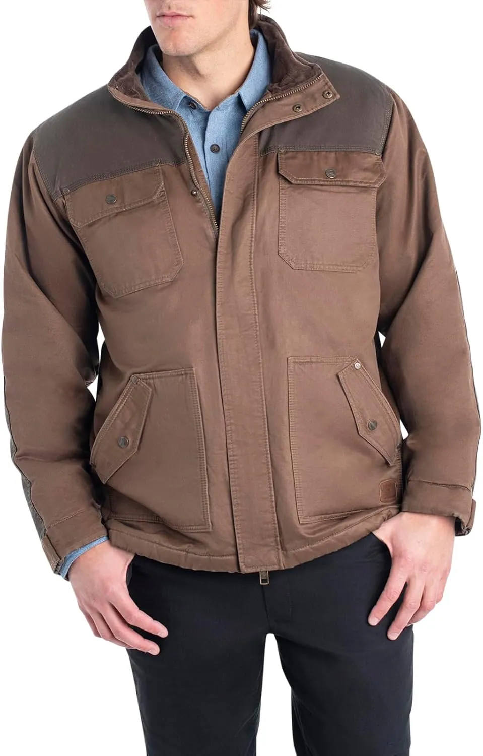 Legendary Whitetails Men's Chore Coat Tough as Buck Collection, Flannel Lined Barn & Field Workwear Jacket