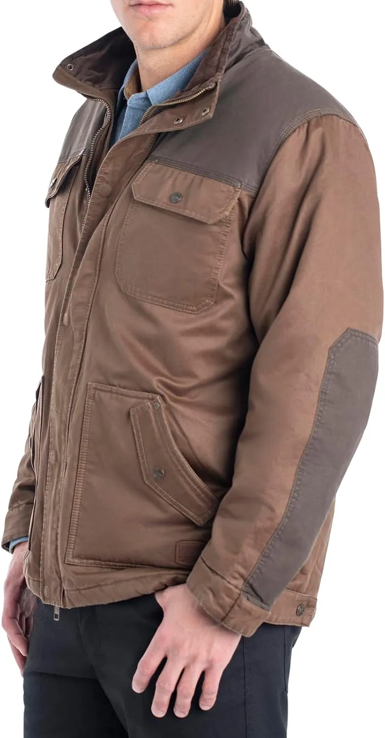 Legendary Whitetails Men's Chore Coat Tough as Buck Collection, Flannel Lined Barn & Field Workwear Jacket
