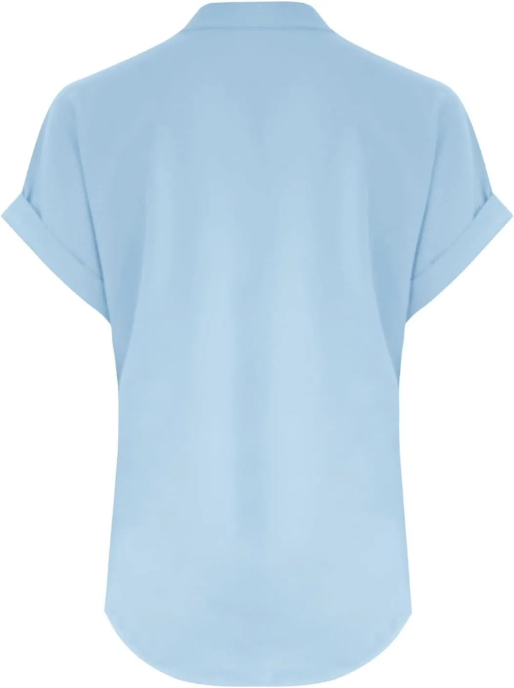 Linen Shirts for Women Summer Button Down Blouses V Neck Short Sleeve T Shirts Comfy Trendy Business Casual Work Tops