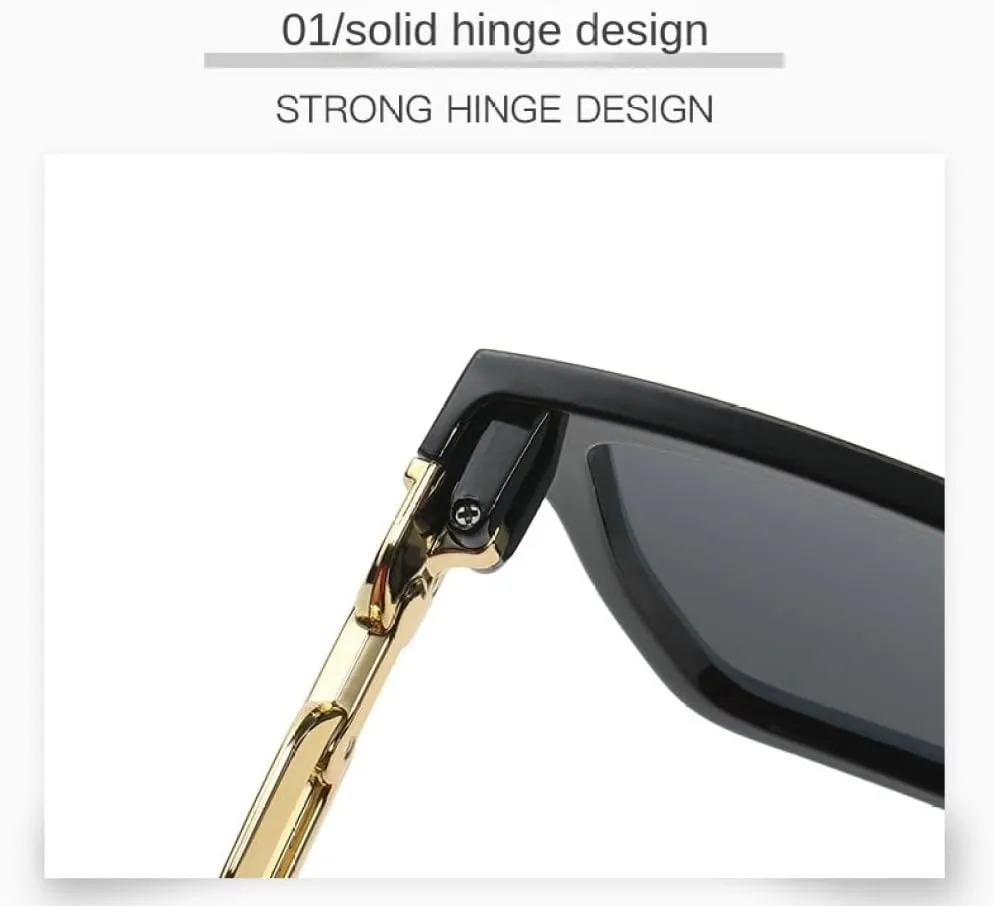 Luxury Cat Eye Sunglasses Woman Vintage Black Sun Glasses for Fashion Big Frame Female UV400