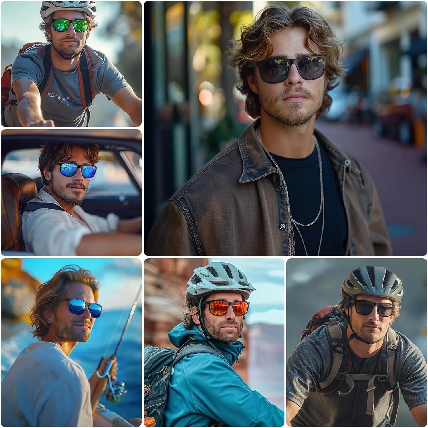 MEETSUN Polarized Sunglasses for Men Women Driving Sun Glasses UV Protection