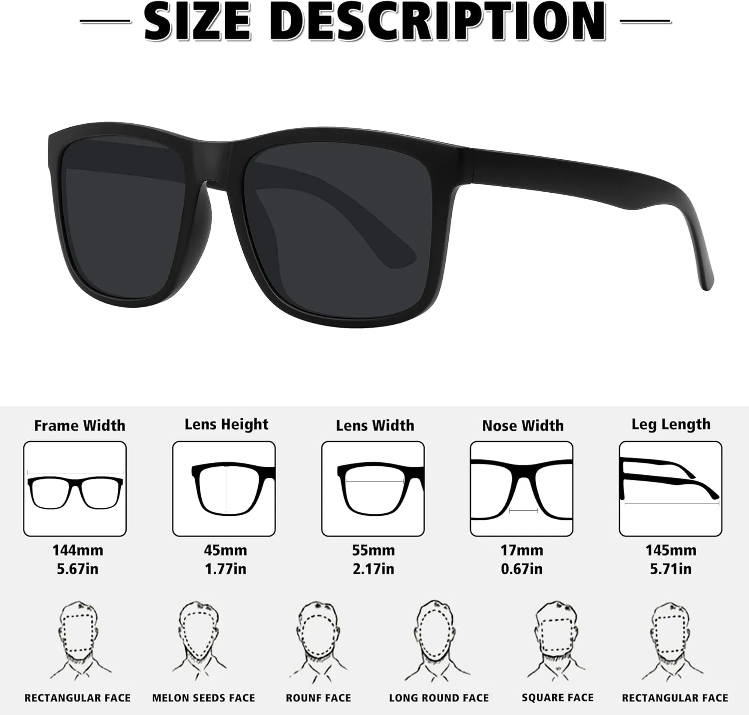 MEETSUN Polarized Sunglasses for Men Women Driving Sun Glasses UV Protection
