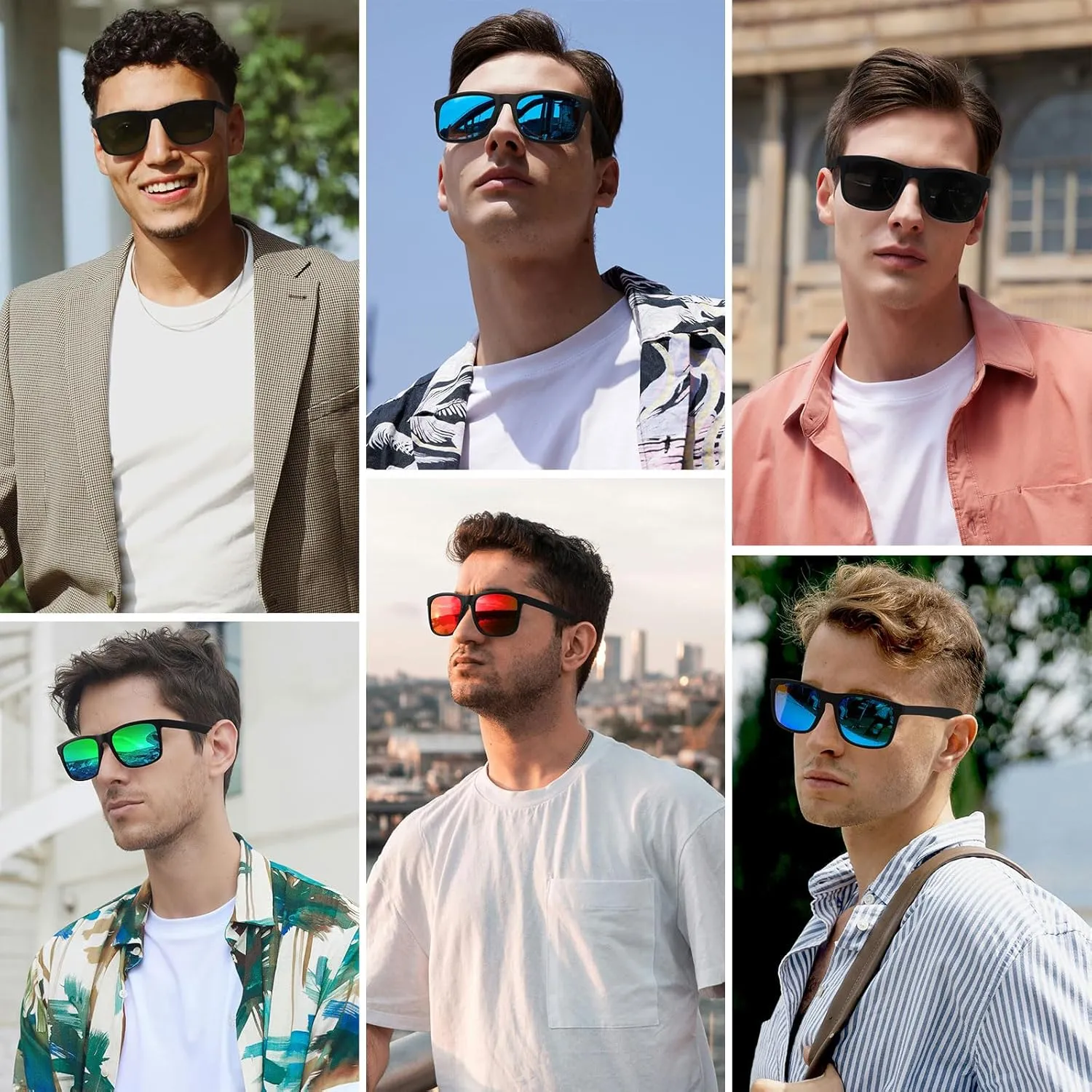 MEETSUN Polarized Sunglasses for Men Women Driving Sun Glasses UV Protection