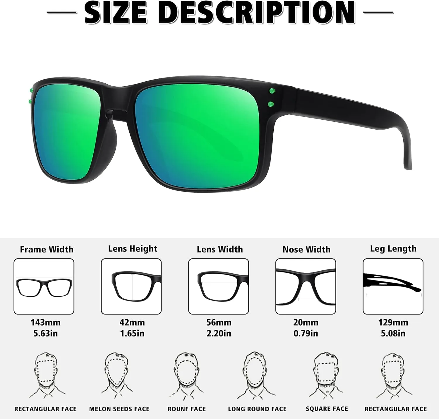 MEETSUN Polarized Sunglasses for Men Women Sports Driving Fishing Glasses UV400 Protection