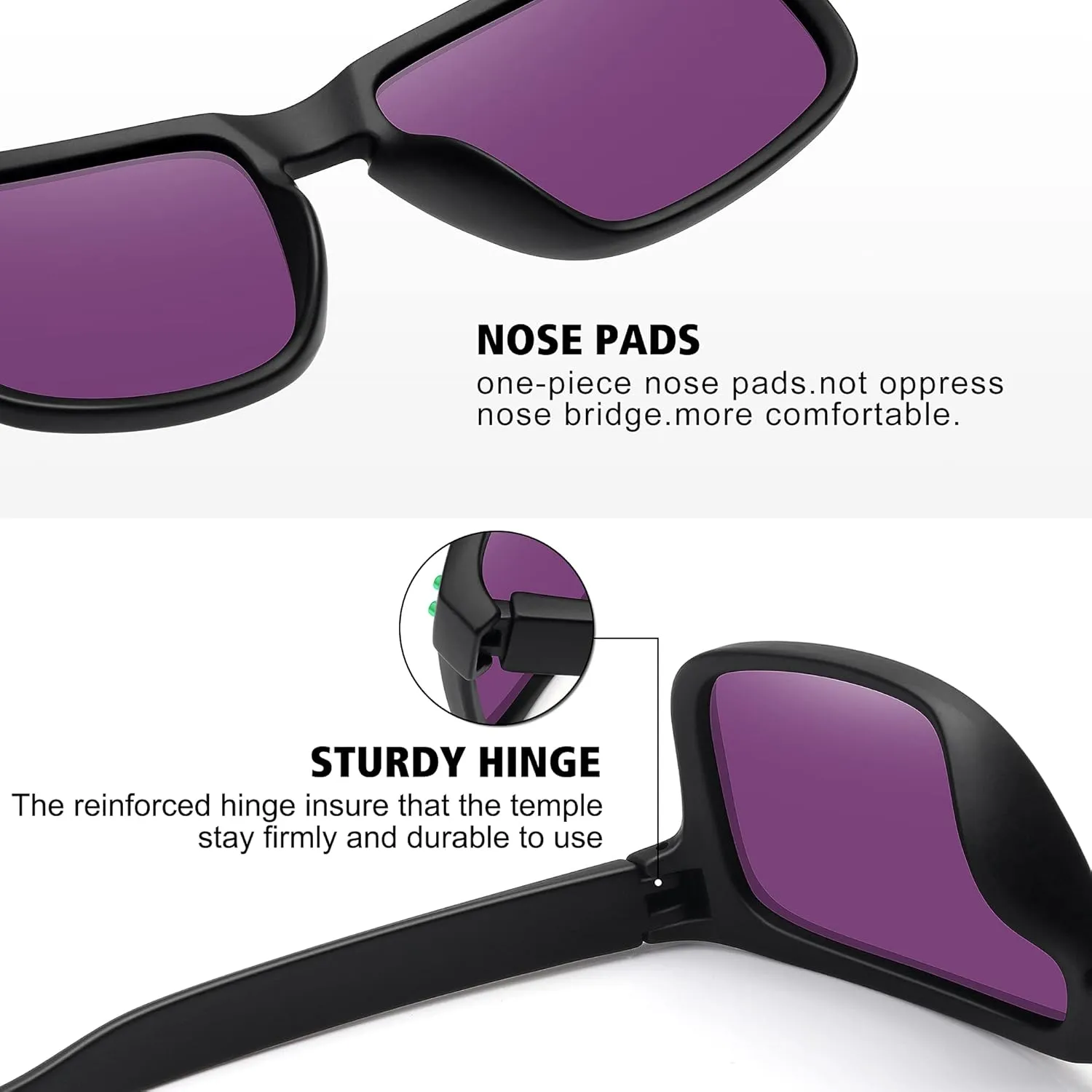 MEETSUN Polarized Sunglasses for Men Women Sports Driving Fishing Glasses UV400 Protection