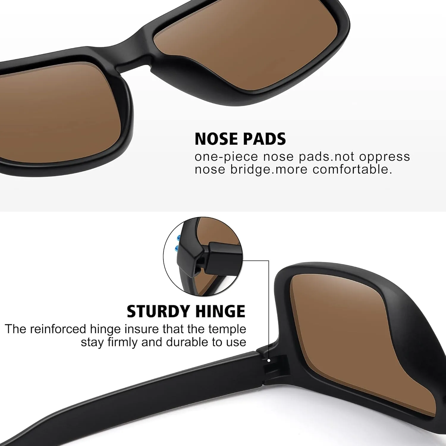 MEETSUN Polarized Sunglasses for Men Women Sports Driving Fishing Glasses UV400 Protection