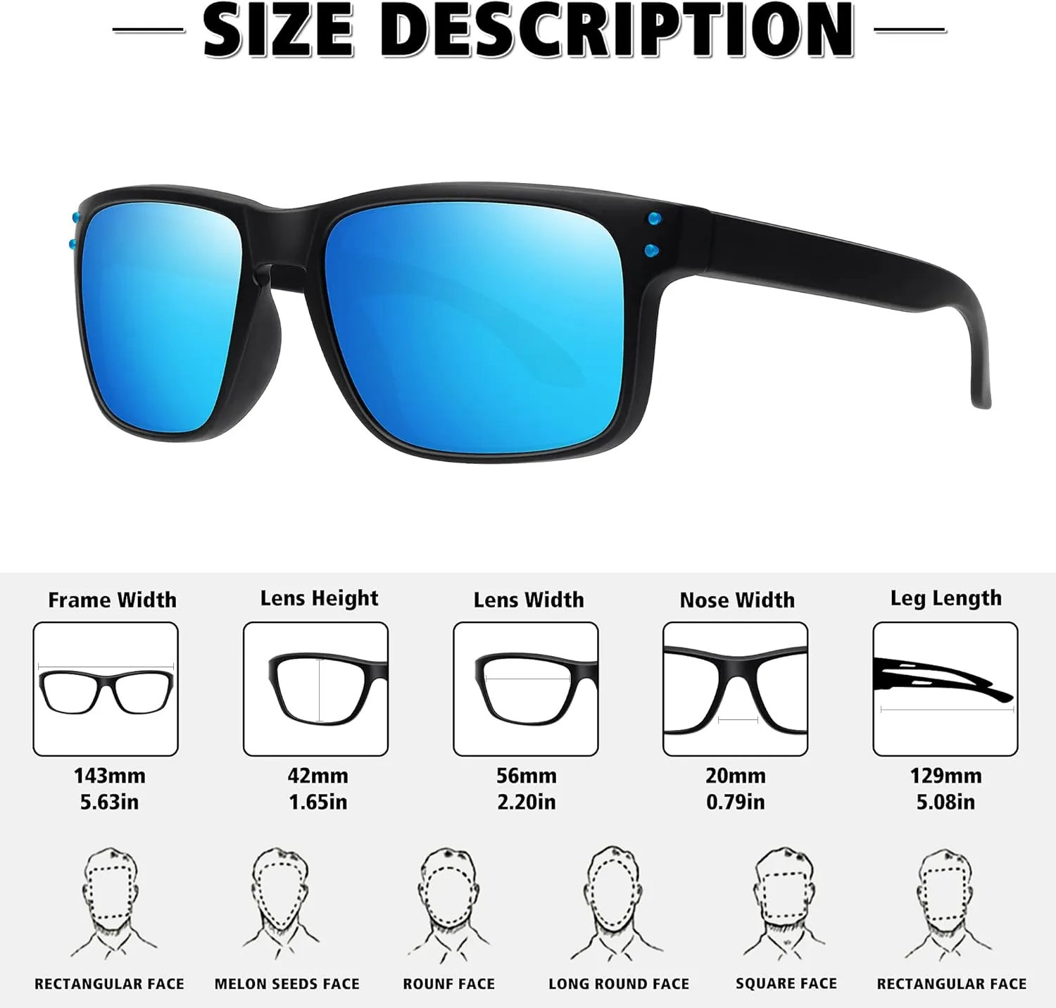MEETSUN Polarized Sunglasses for Men Women Sports Driving Fishing Glasses UV400 Protection