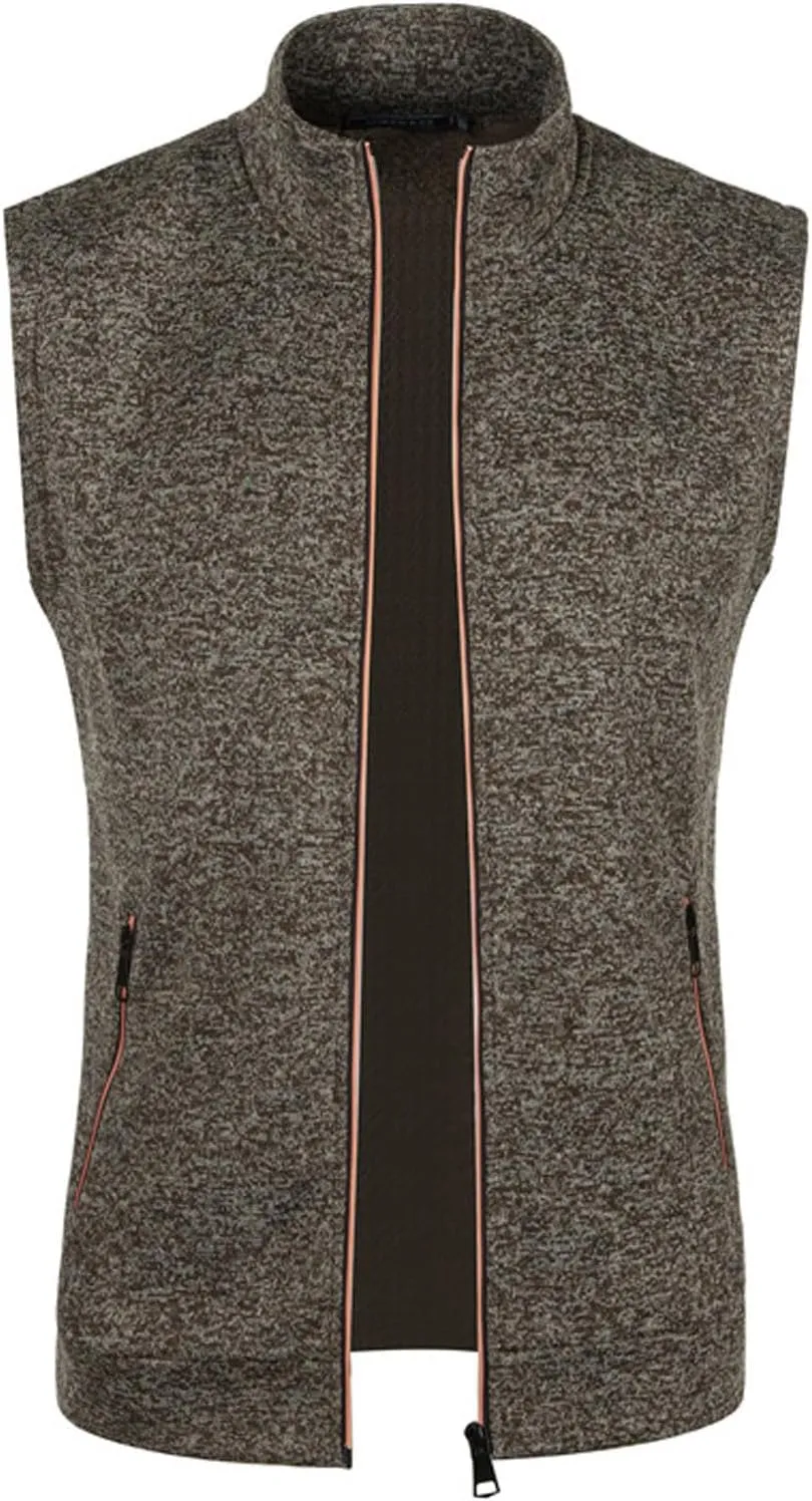 Men's Golf Vest Lightweight Softshell Vest Outerwear Sleeveless Full Zip Jacket Hiking Running Causal Vest Coat