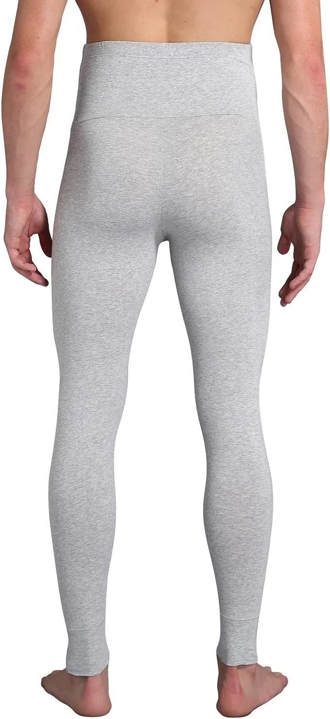 Men's High Waist Compression Recovery Leggings Running Yoga Tummy Control Pants Baselayer Tights Pants