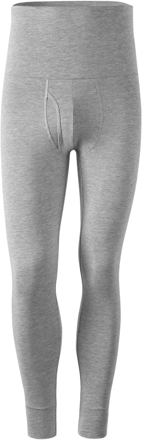 Men's High Waist Compression Recovery Leggings Running Yoga Tummy Control Pants Baselayer Tights Pants