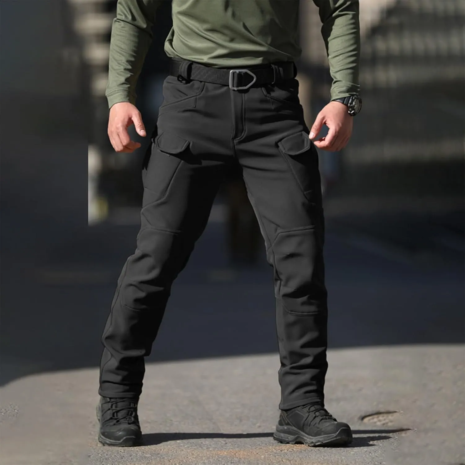 Mens Hiking Tactical Pants for Men City Special Service Pants Military Fan Ix7 Multi Pocket Overalls