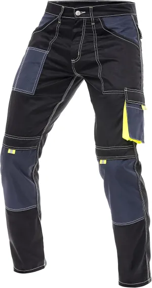 Men's Painter Pants Carpenter Tactical Field Pants Cargo Trousers with Cordura Reinforced Knees Pads & Utility Pockets