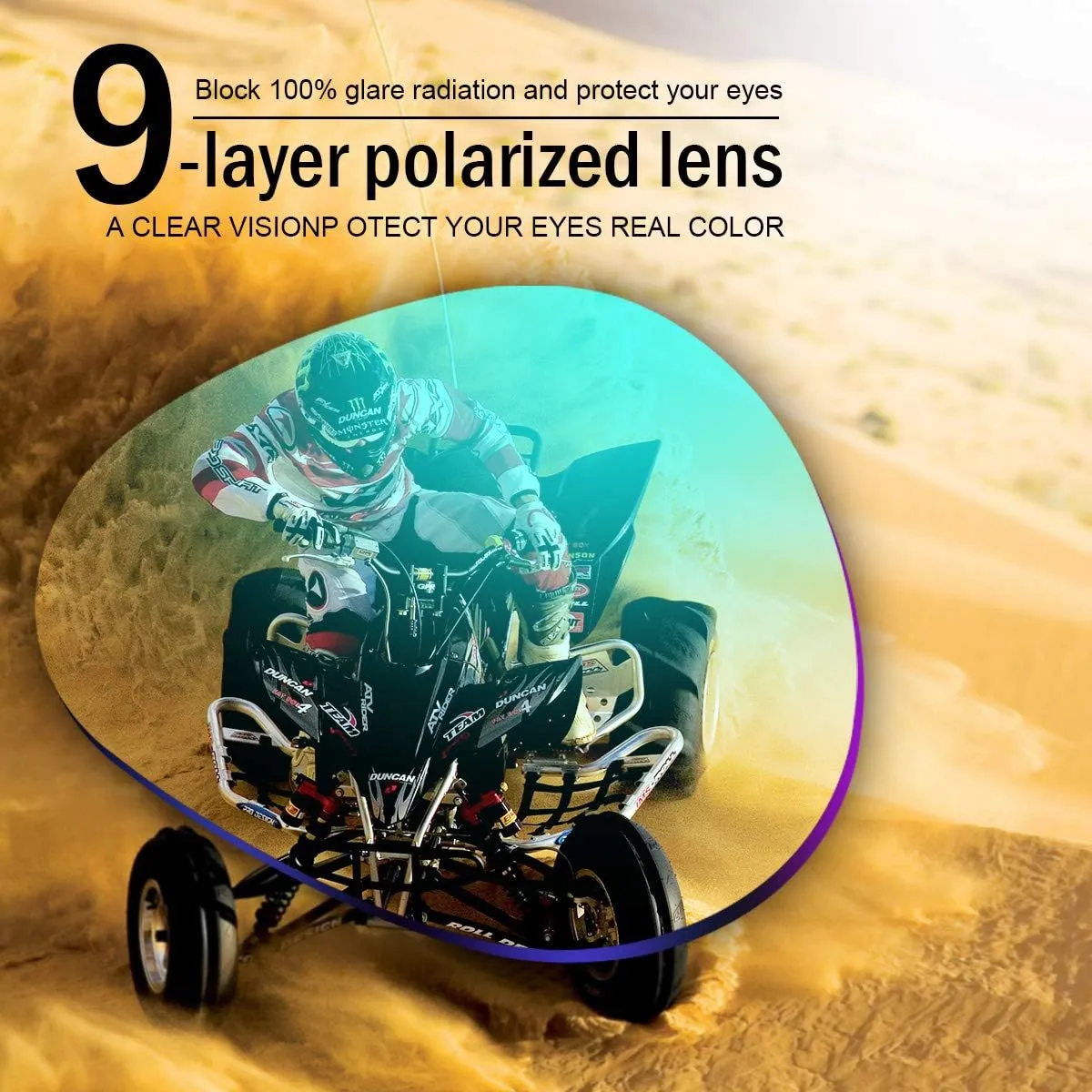 Men's Photochromic Polarized Sunglasses Al-Mg Metal Frame Sports Driving Glasses UV400 Protection Anti Glare Eyewear