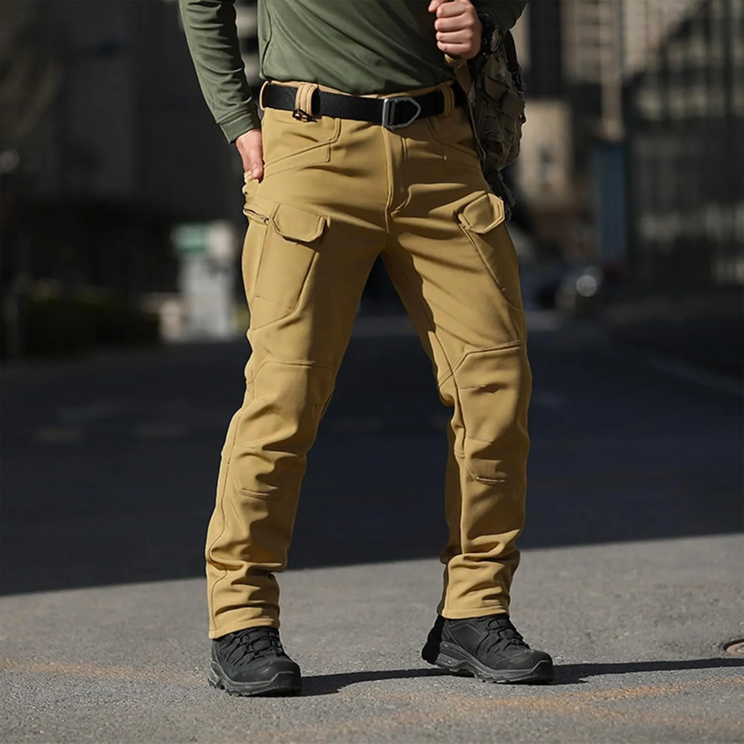 Mens Tactical Cargo Pants Waterproof City Special Service Pants Military Fan Ix7 Multi Pocket Overalls