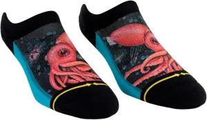 MERGE4 Umijoo Strawberry Squid No Show Socks for Men and Women