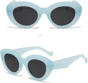 New 2025 Popular Cat Eye Sunglasses Women Fashion Colorful Cateye Retro Leopard Shades Sun glasses Female Trending Oval Eyewear UV400