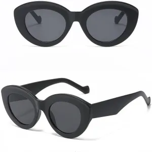 New 2025 Popular Cat Eye Sunglasses Women Fashion Colorful Cateye Retro Leopard Shades Sun glasses Female Trending Oval Eyewear UV400