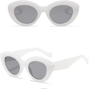 New 2025 Popular Cat Eye Sunglasses Women Fashion Colorful Cateye Retro Leopard Shades Sun glasses Female Trending Oval Eyewear UV400