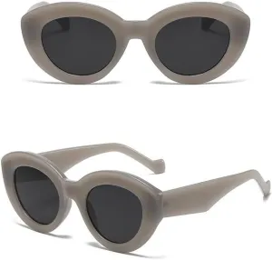 New 2025 Popular Cat Eye Sunglasses Women Fashion Colorful Cateye Retro Leopard Shades Sun glasses Female Trending Oval Eyewear UV400