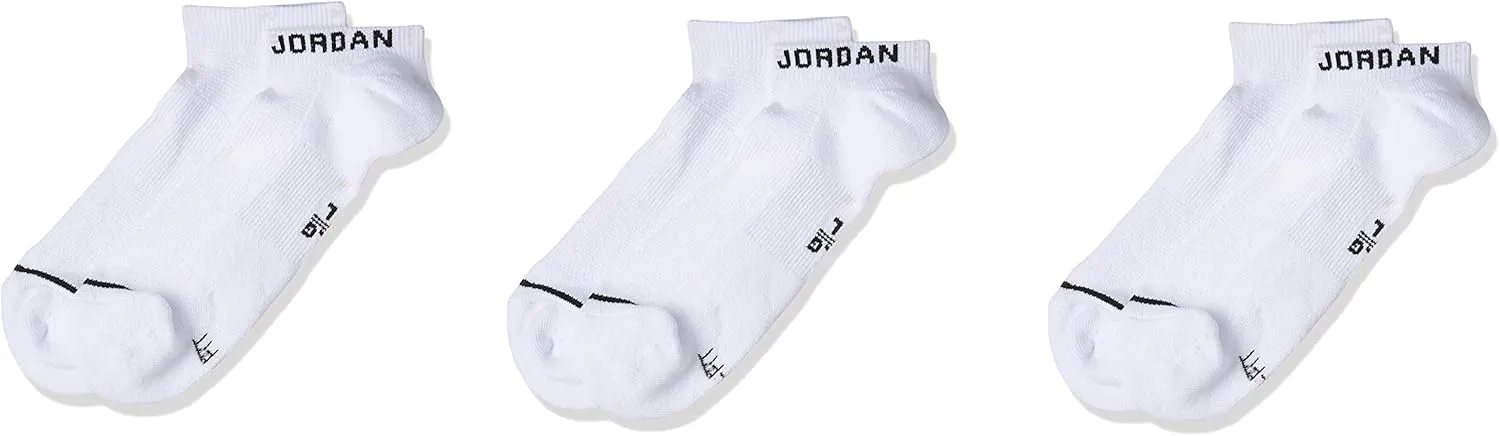 Nike Mens 3-Pack Jordan Jumpman No-Show Socks